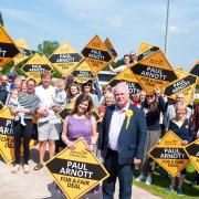 Cllr Paul Arnott launches his Liberal Democrat campaign for Exmouth and Exeter East