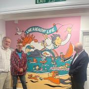 Haldon House Surgery new mural