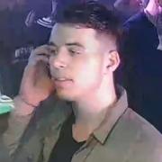 Police want to speak to this man in connection with the Exeter nightclub assault