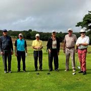 Budleigh Salterton Probus Club enjoyed the nice weather with events  such as golfing at the East Devon Golf Club