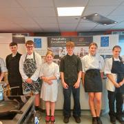 Devon Junior finalists (L to R) Freya, Archie, Tom, Isla, Kieren, Kadence, Jessica and Jasper