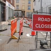 A large section of George Street remained cordoned off on Monday Monday 1 July.