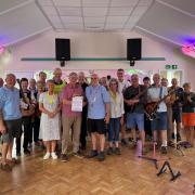 Presentation by Strings and Things to Budleigh Salterton Lions Club