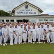 Men's triples bowls team advance to County Quarter Finals