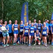 Exmouth Harriers after the Haldon Relays