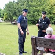 Police officers in Exmouth