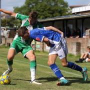 Exmouth clashed with Thatcham Town