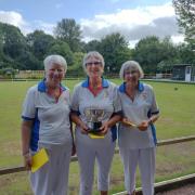 WINNERS: The  Budleigh Team