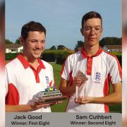 From left: Jack Good and Sam Cuthbert