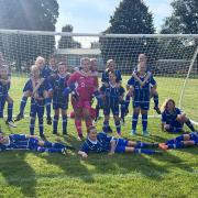 The newly formed Exmouth Town U12 Girls squad recorded a draw in their first ever fixture.