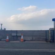 The floodgates at Mamhead Slipway are closed as from Friday morning (September 20).