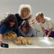 The Exmouth group held a bread-making session last month