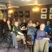 Members of  the Exmouth Armed Forces and Veterans Breakfast Club enjoyed a delicious breakfast