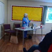 The club enjoyed a visit from politician and TV star Ann Widdecombe