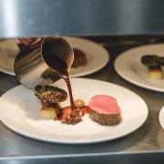 Guests can enjoy a four-course meal, with each dish crafted by a Michelin-starred chef