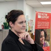 Devon and Cornwall PCC, Alison Hernandez visits Victim Support