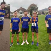 Harriers raced across the West Country