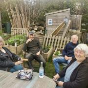 The  Seachange Community Allotment group