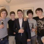 Martyn, Sam, Rob, Callum, Seb