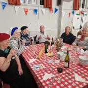 The French-themed evening raised money for charity