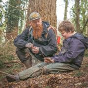 The Alternative Outdoor Provision offers small group sessions in a woodland environment