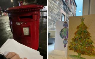 With the cost of 1st and 2nd class stamps, sending Christmas cards has become an expense many people can't afford to make.