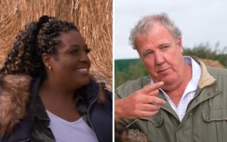 Alison Hammond visited Jeremy Clarkson's Diddly Squat Farm for ITV show This Morning.