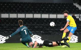 Torquay United playing at Derby County