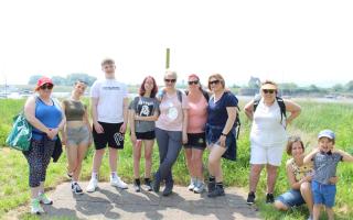 Exmouth House sponsored walk raises vital funds for garden project