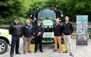 PC Clarke Orchard, Alan Rowdon, ACC Glen Mayhew, Peter Endacott and Elliot Prior.