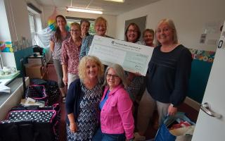 Care home raises over £1,000 for Budleigh Salterton charity