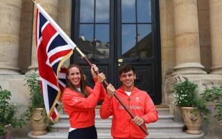 Helen Glover and Tom Daley will carry the Union Flag on behalf of Team GB at the flotilla procession on Friday, July 26