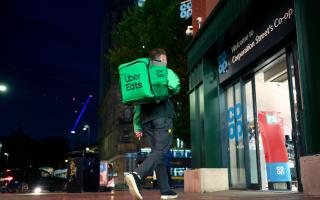 Co-op will launch a 24-hour delivery service via Deliveroo, Just Eat and Uber Eats in Manchester, Leeds and London