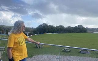 James May at Budleigh Cricket Club.