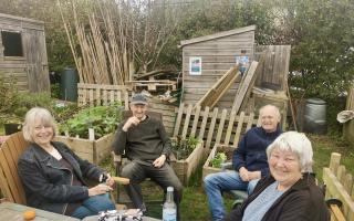 The  Seachange Community Allotment group