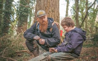 The Alternative Outdoor Provision offers small group sessions in a woodland environment